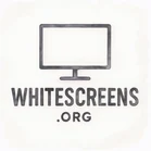 White Screen Tool logo