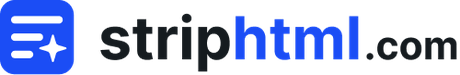 StripHTML logo