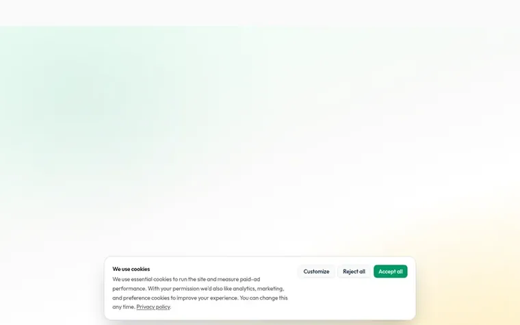 Screenshot of the ShoppingScraper homepage